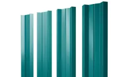 Штакетник Grand Line М-образный А 0,45 PE RAL 5021 Водная синь