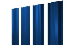 Штакетник Grand Line М-образный В 0,45 PE RAL 5005 Сигнальный синий