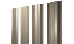 Штакетник Grand Line М-образный В 0,45 PE RAL 1015 Светлая слоновая кость