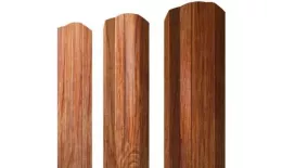 Штакетник Grand Line М-образный А фигурный 0,45 Print Elite Rowan Рябина купить в краснодаре