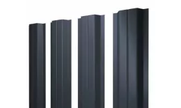 Штакетник Grand Line П -образный В 0,45 Drap ST RAL 7024 Мокрый асфальт купить в краснодаре
