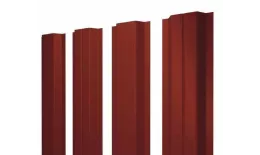 Штакетник Grand Line П -образный А 0,5 Velur RAL 3009 Оксидно-красный купить в краснодаре