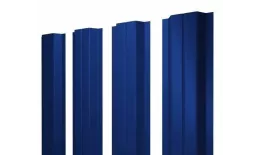 Штакетник Grand Line П -образный А 0,45 PE RAL 5002 Ультрамариново-синий купить в краснодаре