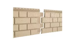 Фасадные (цокольные) панели Ю-Пласт Стоун Хаус S-lock Клинкер песочный купить в краснодаре