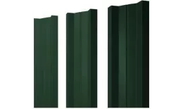 Штакетник Grand Line П-образный А фигурный 0,5 Velur RAL 6020 Хромовая зелень купить в краснодаре