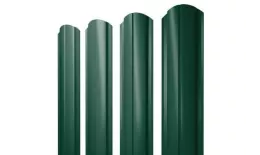 Штакетник Grand Line Slim Полукруглый фигурный 0,5 Velur RAL 6005 Зеленый мох купить в краснодаре