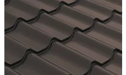 Металлочерепица GL 0.5 Классик (Classic) GreenCoat Pural RR 32 темно-коричневый купить в краснодаре