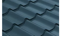Металлочерепица GL 0.5 Классик (Classic) GreenCoat Pural Matt RR 23 темно-серый купить в краснодаре