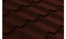 Металлочерепица Grand Line Классик (Classic) 0.45 Drap ST RAL 8017 шоколад купить в краснодаре