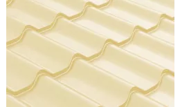 Металлочерепица Grand Line Классик (Classic) Полиэстер 0.45 RAL 1015 светлая слоновая кость купить в краснодаре