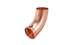 Отвод трубы декорированный (150/100) Аквасистем (медь) купить в краснодаре