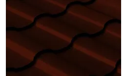 Металлочерепица Grand Line Кредо (Kredo) 0.45 Drap ST RAL 8017 шоколад купить в краснодаре