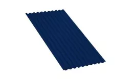 Профнастил С21 A PURMAN 0,5 мм Citrine Темно-синий купить в краснодаре