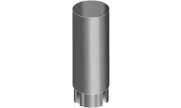 Труба водосточная соединительная, 1 метр (90/125) CM Vattern купить в краснодаре