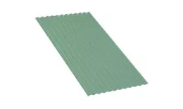 Профнастил МП18 B PURMAN 0,5 мм Tourmalin Светло-зеленый металлик купить в краснодаре