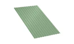 Профнастил МП10 A Полиэстер 0,45 мм RAL 6019 Бело-зеленый купить в краснодаре