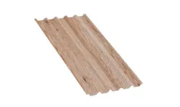 Профнастил C44B B ECOSTEEL текстурированный 0,5 мм Кедр купить в краснодаре