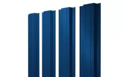 Штакетник Grand Line Прямоугольный 0,45 PE RAL 5005 Сигнальный синий купить в краснодаре