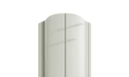 Штакетник Металл Профиль ELLIPSE-O (Закругленный) NormanMP 0,5 мм RAL 9003 Сигнальный белый купить в краснодаре