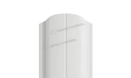 Штакетник Металл Профиль ELLIPSE-O (Закругленный) РЕ 0,45 мм RAL 9010 белый купить в краснодаре