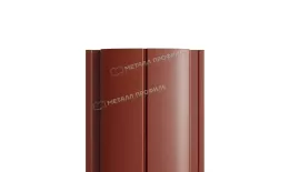 Штакетник Металл Профиль ELLIPSE-Т (Прямой) PURETAN 0,5 мм RR 29 бургудский купить в краснодаре