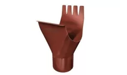 Воронка Grand Line 125/90 мм RAL 8004 Терракота купить в краснодаре