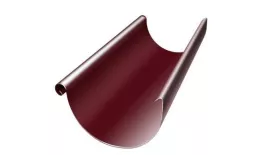 Желоб полукруглый Grand Line 125 мм 3 м RAL 3005 Красное вино купить в краснодаре