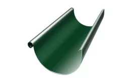 Желоб полукруглый Grand Line 125 мм 3 м RAL 6005 Зеленый мох купить в краснодаре