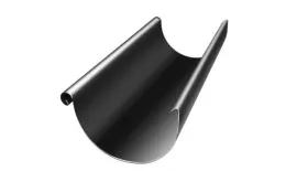 Желоб полукруглый Grand Line 125 мм 3 м RAL 9005 Черный купить в краснодаре