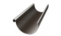 Желоб полукруглый Grand Line 125 мм 3 м RR 32 Темно-коричневый купить в краснодаре