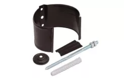 Кронштейн трубы на кирпич Grand Line 90 мм 125/90 мм RAL 8017 Шоколад купить в краснодаре