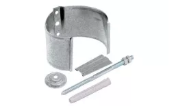 Кронштейн трубы на кирпич GL 125/90 мм Aluzinc купить в краснодаре