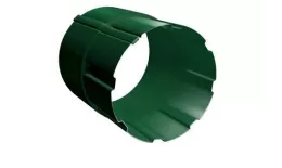 Соединитель трубы Grand Line 125/90 мм RAL 6005 Зеленый мох купить в краснодаре