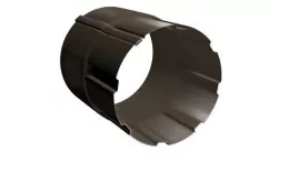 Соединитель трубы Grand Line 125/90 мм RR 32 Темно-коричневый купить в краснодаре