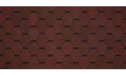 Гибкая черепица Tegola GARDA  Rosso 409 (красный) купить в краснодаре