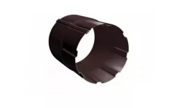 Соединитель трубы GL Granite 100 мм RAL 8017 Шоколад купить в краснодаре