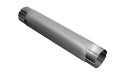 Труба круглая соединительная GL Granite 150/100 мм 1м RAL 9003 Сигнальный белый купить в краснодаре