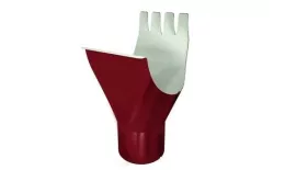 Воронка желоба Optima Grand Line 125/90 мм RAL 3005 Красное вино купить в краснодаре