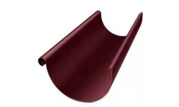 Желоб полукруглый Optima Grand Line 125 мм 3 м RAL 3005 Красное вино купить в краснодаре