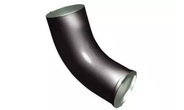 Колено стока Optima Grand Line 90 мм RR 32 Темно-коричневый купить в краснодаре