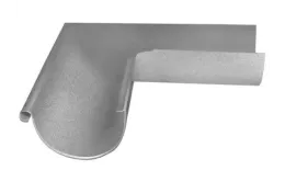 Угол желоба внешний 90° Optima Grand Line 125 мм Aluzinc купить в краснодаре