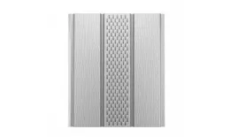 СОФИТ aquAsystem с центральной перфорацией сталь PE 0.45 Zn 275 (2400х303) RR 20 Мраморно-белый купить в краснодаре