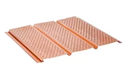 СОФИТ aquAsystem МЕДЬ с полной перфорацией (Cu 0.6 мм), 2400х303 мм. купить в краснодаре