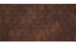 Гибкая черепица Tegola SARDEGNA Liberica 020 (коричневый кофе) купить в краснодаре