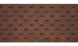 Гибкая черепица Tegola VENETO Nocciola 418 (коричневый фундук) купить в краснодаре
