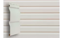 Виниловый сайдинг Grand Line Корабельный брус 3,0 D4 Классика Белый купить в краснодаре