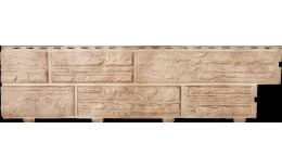 Формованный сайдинг Альта-Профиль Сланцевая порода. Бежевый купить в краснодаре