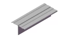 Профиль вертикальный основной Т-обр. Grand Line AR ВО80х50х1,2 ОЦ купить в краснодаре