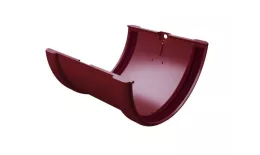 Соединитель желобов ПВХ Grand Line Стандарт Бордо купить в краснодаре