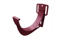 Кронштейн желоба ПВХ Grand Line Стандарт Бордо купить в краснодаре